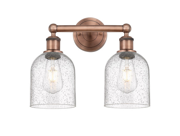 Bathroom Fixtures Two Lights by Innovations ( 405 | 616-2W-AC-G558-6SDY Edison ) 