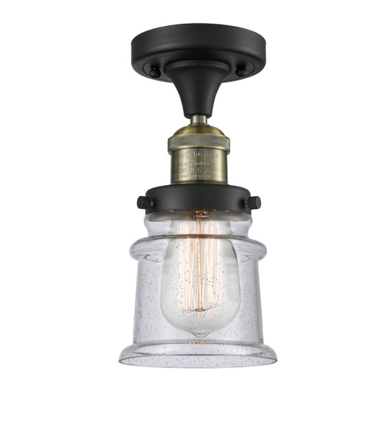 Semi-Flush Mts. Glass Down by Innovations ( 405 | 517-1CH-BAB-G184S Franklin Restoration ) 
