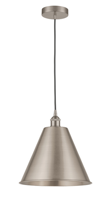 Pendants Metal Shade by Innovations ( 405 | 616-1P-SN-MBC-12-SN Edison ) 