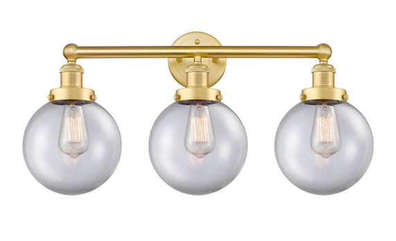 Bathroom Fixtures Three Lights by Innovations ( 405 | 616-3W-SG-G202-8 Edison ) 