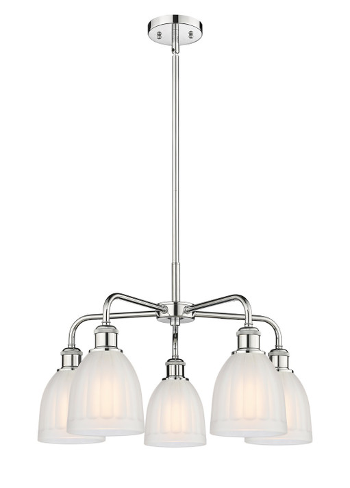 Mid. Chandeliers Glass Down by Innovations ( 405 | 516-5CR-PC-G441 Ballston ) 