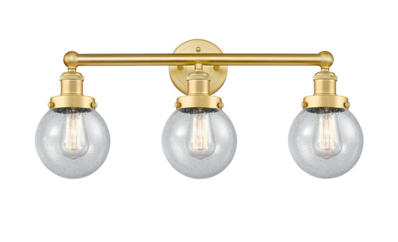 Bathroom Fixtures Three Lights by Innovations ( 405 | 616-3W-SG-G204-6 Edison ) 