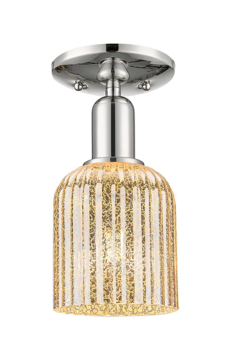 Semi-Flush Mts. Glass Down by Innovations ( 405 | 716-1C-PN-G559-5ME Arcadia ) 