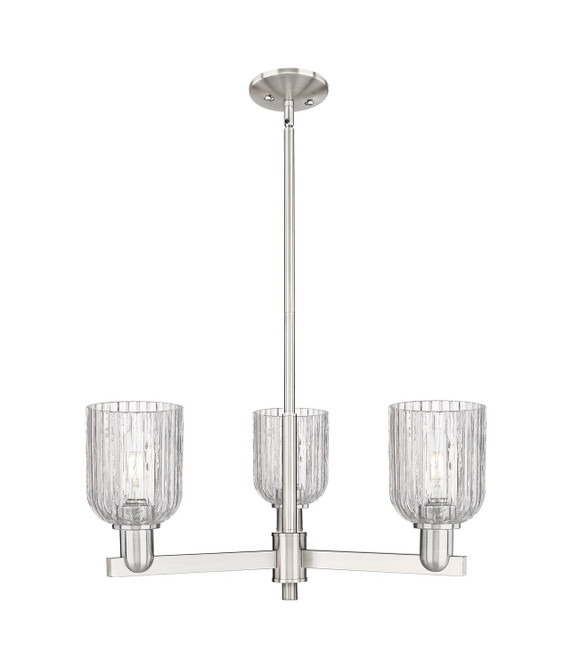 Mid. Chandeliers Glass Up by Innovations ( 405 | 716-3CR-SN-G559-5CL Arcadia ) 
