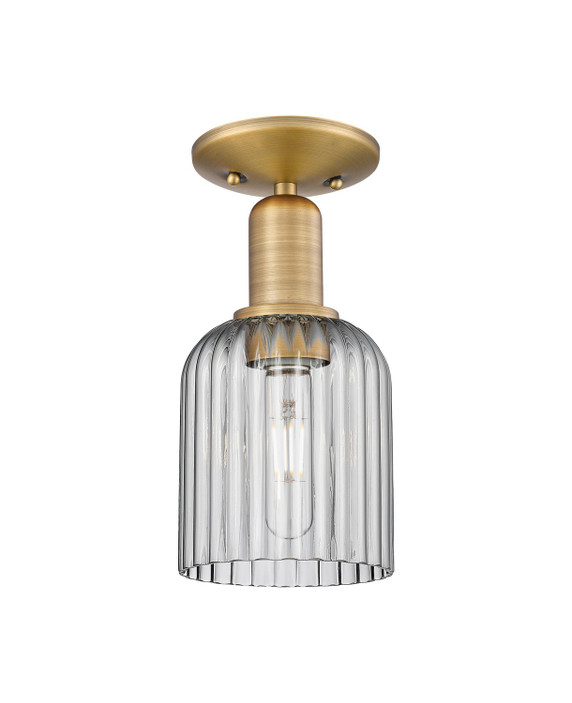 Semi-Flush Mts. Glass Down by Innovations ( 405 | 716-1C-BB-G559-5SM Arcadia ) 