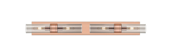 Bathroom Fixtures Cylindrical / Linear by Innovations ( 405 | 617S-4W-AC-G617-8SM Downtown Urban ) 