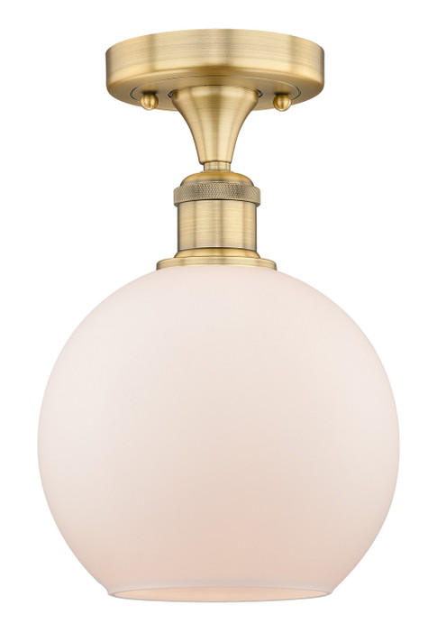 Semi-Flush Mts. Glass Down by Innovations ( 405 | 616-1F-BB-G121-8 Edison ) 