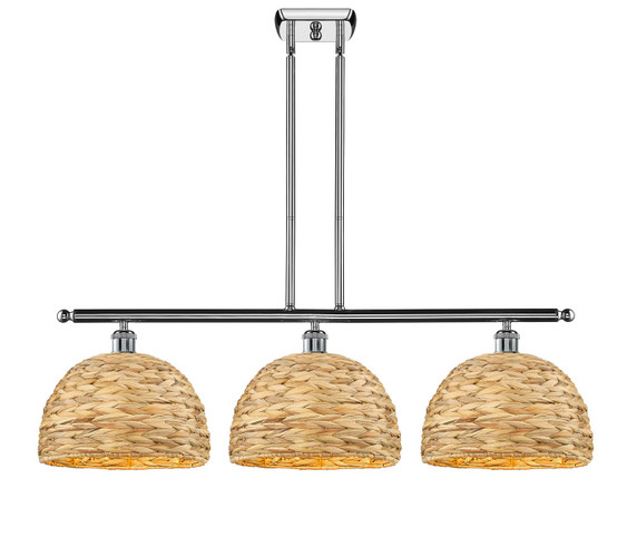 Linear/Island 3 Light Bar by Innovations ( 405 | 516-3I-PC-RBD-12-NAT Ballston ) 