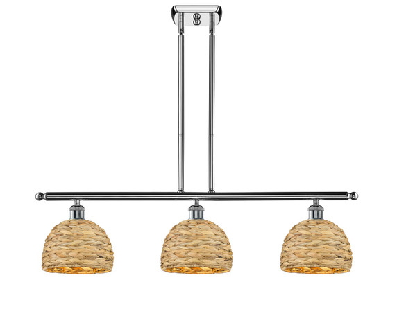 Linear/Island 3 Light Bar by Innovations ( 405 | 516-3I-PC-RBD-8-NAT Ballston ) 