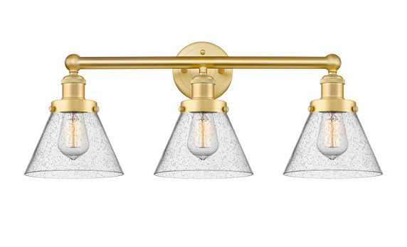 Bathroom Fixtures Three Lights by Innovations ( 405 | 616-3W-SG-G44 Edison ) 