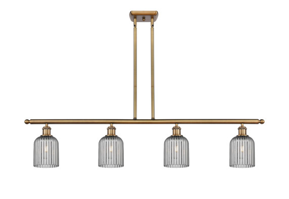 Linear/Island 4 Light + by Innovations ( 405 | 516-4I-BB-G559-5SM Ballston ) 