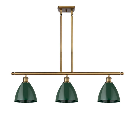 Linear/Island 3 Light Bar by Innovations ( 405 | 516-3I-BB-MBD-75-GR Ballston ) 