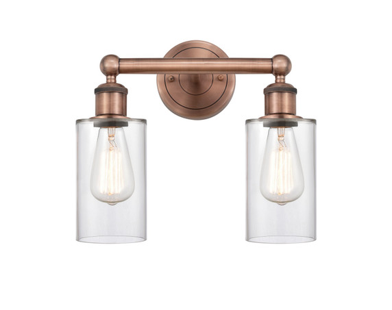 Bathroom Fixtures Two Lights by Innovations ( 405 | 616-2W-AC-G802 Edison ) 