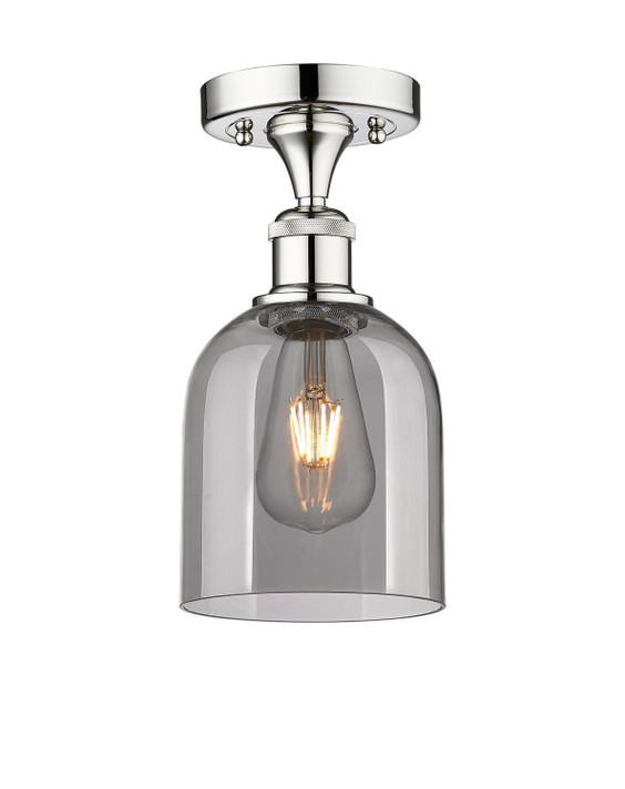 Semi-Flush Mts. Glass Down by Innovations ( 405 | 616-1F-PC-G558-6SM Edison ) 