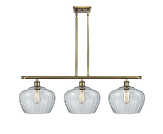 Linear/Island 3 Light Bar by Innovations ( 405 | 516-3I-AB-G92-L Ballston ) 