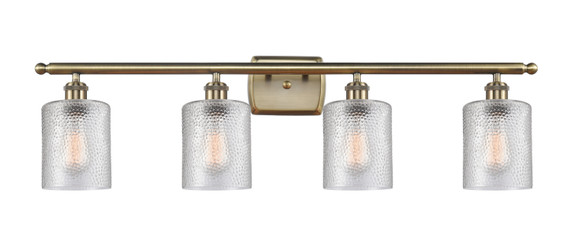 Bathroom Fixtures Four Lights by Innovations ( 405 | 516-4W-AB-G112-LED Ballston ) 