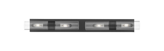 Bathroom Fixtures Cylindrical / Linear by Innovations ( 405 | 617S-4W-BK-G617-8CL Downtown Urban ) 