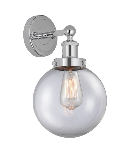 Sconces Single Glass by Innovations ( 405 | 616-1W-PC-G202-8 Edison ) 