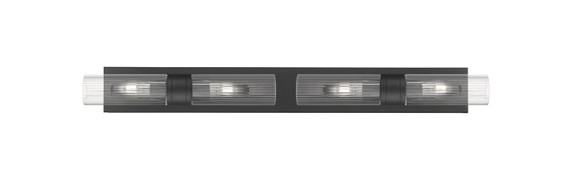 Bathroom Fixtures Cylindrical / Linear by Innovations ( 405 | 617S-4W-BK-G617-8SCL Downtown Urban ) 