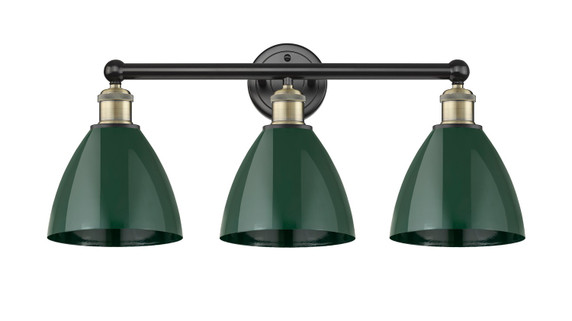 Bathroom Fixtures Three Lights by Innovations ( 405 | 616-3W-BAB-MBD-75-GR Edison ) 