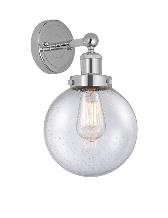 Sconces Single Glass by Innovations ( 405 | 616-1W-PC-G204-8 Edison ) 