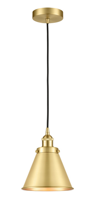 Mini Pendants Metal Shade by Innovations ( 405 | 616-1PH-SG-M13-SG-LED Edison ) 