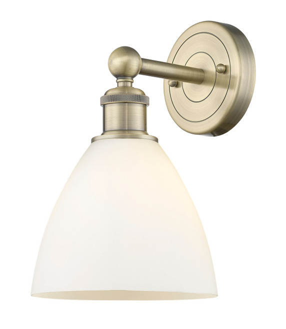 Sconces Single Glass by Innovations ( 405 | 616-1W-AB-GBD-751 Edison ) 