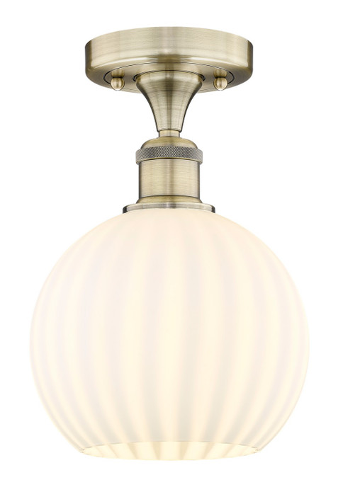 Semi-Flush Mts. Glass Down by Innovations ( 405 | 616-1F-AB-G1217-8WV Edison ) 