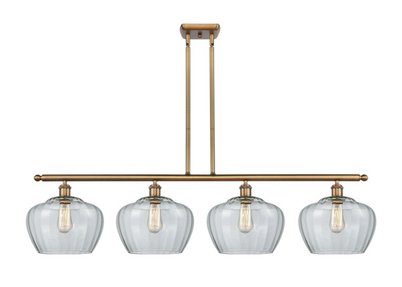 Linear/Island 4 Light + by Innovations ( 405 | 516-4I-BB-G92-L-LED Ballston ) 