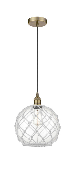 Mini Pendants Glass Down by Innovations ( 405 | 616-1P-AB-G122-10RW Edison ) 