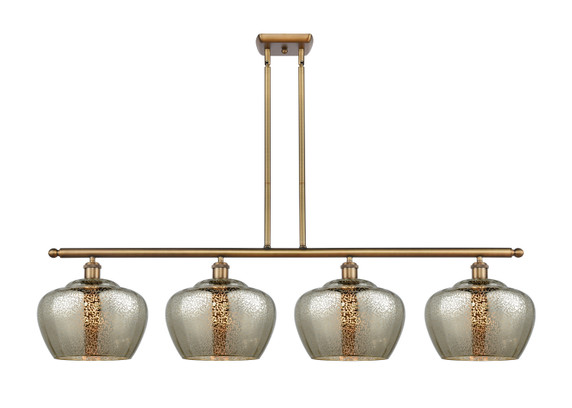 Linear/Island 4 Light + by Innovations ( 405 | 516-4I-BB-G96-L-LED Ballston ) 