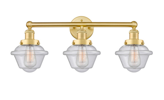 Bathroom Fixtures Three Lights by Innovations ( 405 | 616-3W-SG-G534 Edison ) 
