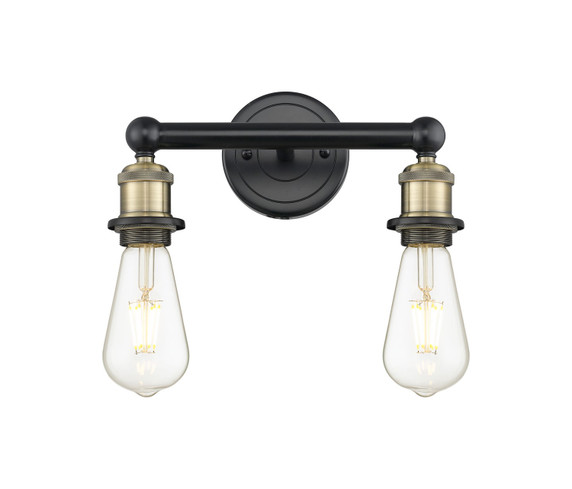Bathroom Fixtures Two Lights by Innovations ( 405 | 616-2W-BAB Edison ) 