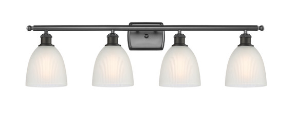 Bathroom Fixtures Four Lights by Innovations ( 405 | 516-4W-OB-G381 Ballston ) 