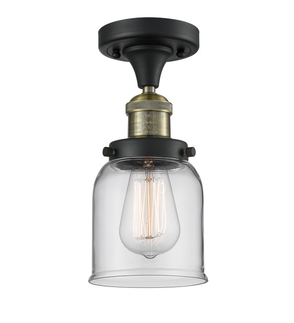Semi-Flush Mts. Glass Down by Innovations ( 405 | 517-1CH-BAB-G52-LED Franklin Restoration ) 