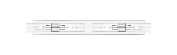 Bathroom Fixtures Cylindrical / Linear by Innovations ( 405 | 617S-4W-PC-G617-8CL Downtown Urban ) 