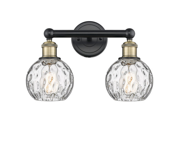 Bathroom Fixtures Two Lights by Innovations ( 405 | 616-2W-BAB-G1215-6 Edison ) 