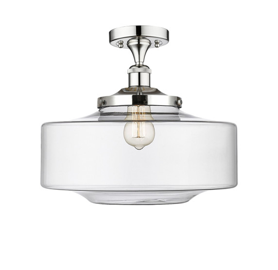 Semi-Flush Mts. Glass Down by Innovations ( 405 | 616-1F-PC-G692-16 Franklin Restoration ) 