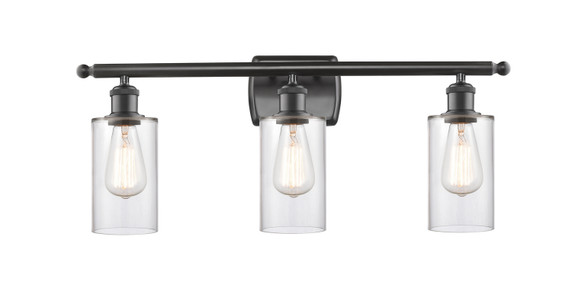 Bathroom Fixtures Three Lights by Innovations ( 405 | 516-3W-OB-G802 Ballston ) 