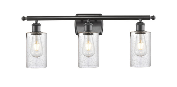 Bathroom Fixtures Three Lights by Innovations ( 405 | 516-3W-OB-G804 Ballston ) 