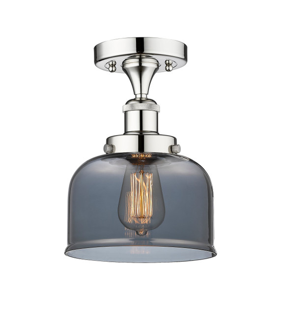 Semi-Flush Mts. Glass Down by Innovations ( 405 | 616-1F-PC-G73 Edison ) 