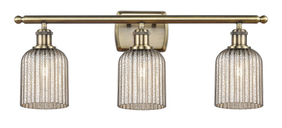 Bathroom Fixtures Three Lights by Innovations ( 405 | 516-3W-AB-G559-5ME Ballston ) 