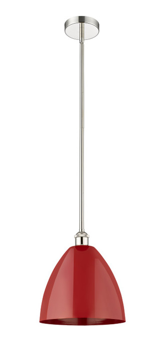 Mini Pendants Metal Shade by Innovations ( 405 | 616-1S-PN-MBD-12-RD Edison ) 