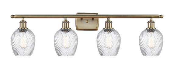 Bathroom Fixtures Four Lights by Innovations ( 405 | 516-4W-AB-G292-LED Ballston ) 
