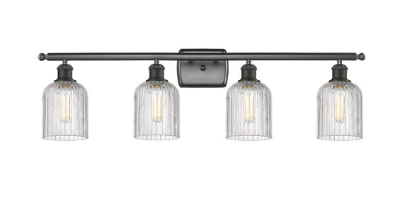 Bathroom Fixtures Four Lights by Innovations ( 405 | 516-4W-OB-G559-5CL Ballston ) 
