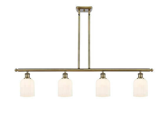 Linear/Island 4 Light + by Innovations ( 405 | 516-4I-AB-G559-5GWH Ballston ) 