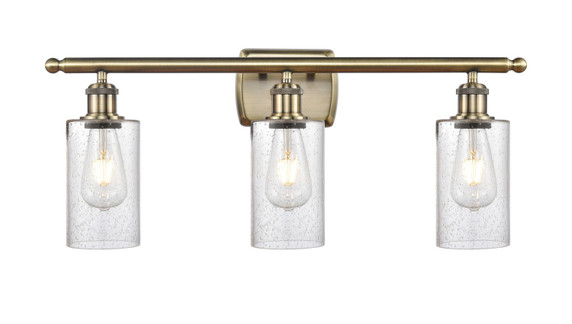 Bathroom Fixtures Three Lights by Innovations ( 405 | 516-3W-AB-G804 Ballston ) 