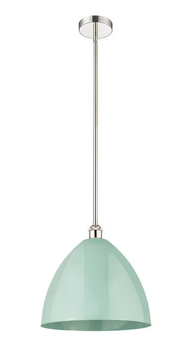 Pendants Metal Shade by Innovations ( 405 | 616-1S-PN-MBD-16-SF Edison ) 