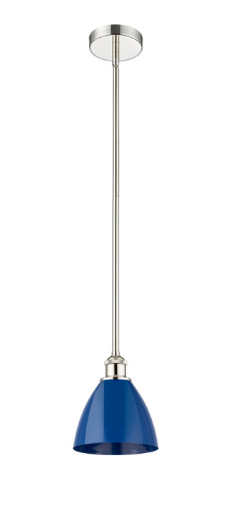 Mini Pendants Metal Shade by Innovations ( 405 | 616-1S-PN-MBD-75-BL Edison ) 