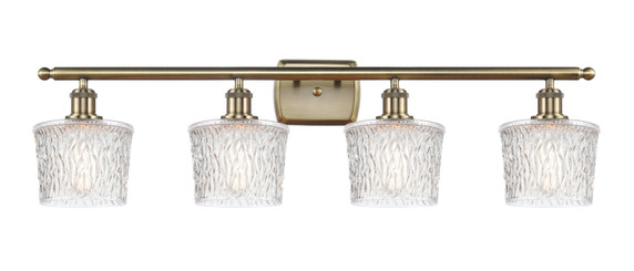 Bathroom Fixtures Four Lights by Innovations ( 405 | 516-4W-AB-G402-LED Ballston ) 